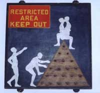 Restricted Area-Keep Out'